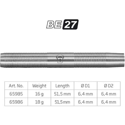 Bull's BE-27 Soft Dart Barrel Bull's BE-27 Soft Dart Barrel