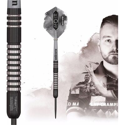 Unicorn NOIR Dimitri van den Bergh Steel Dart Presentation Box (23 g) Unicorn NOIR Dimitri van den Bergh Steel Dart Presentation Box (23 g)