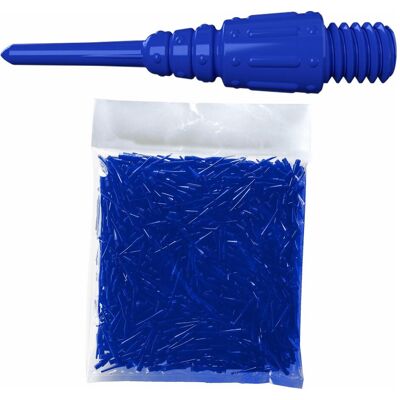 Unicorn Epic Soft Tip - Königsblau - Ersatzspitzen mit Griff - 1000 Stück Unicorn Epic Soft Tip - Königsblau - Ersatzspitzen mit Griff - 1000 Stück