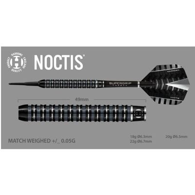 Harrows Noctis Darts 90% Softip (18 g) Harrows Noctis Darts 90% Softip (18 g)