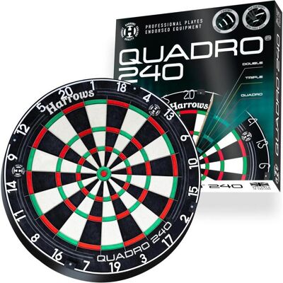 Harrows Quadro 240 Dartboard Harrows Quadro 240 Dartboard