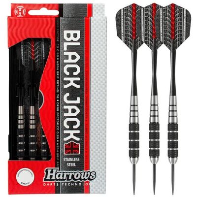 Harrows Black Jack Steeltip Darts (20 g) Harrows Black Jack Steeltip Darts (20 g)