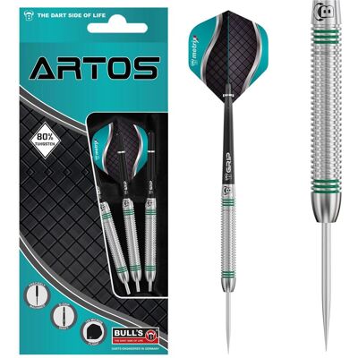 BULLS AR1 Steeldart - Silber - 24g - Präzise ausbalanciert BULLS AR1 Steeldart - Silber - 24g - Präzise ausbalanciert