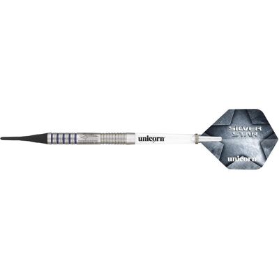 Unicorn Silver Star Gary Anderson Soft Darts (19 g) Unicorn Silver Star Gary Anderson Soft Darts (19 g)