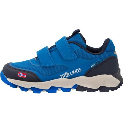Trollkids, Jungen, Wanderschuhe, Kid's Preikestolen Hiker (35), Weiss, Blau Trollkids, Jungen, Wanderschuhe, Kid's Preikestolen Hiker (35), Weiss, Blau