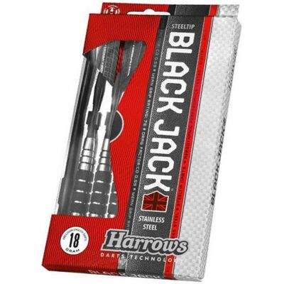 Harrows Black Jack Steeltip Darts (18 g) Harrows Black Jack Steeltip Darts (18 g)