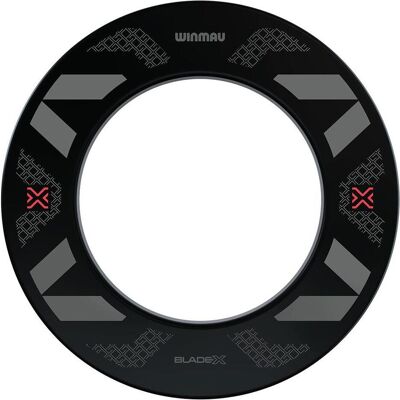 Winmau Catchring (Auffangring) - Blade-X Black/Red, 4466 Winmau Catchring (Auffangring) - Blade-X Black/Red, 4466