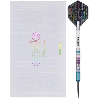 Unicorn Dimitri van den Bergh Code Player Steel Darts (22 g) Unicorn Dimitri van den Bergh Code Player Steel Darts (22 g)