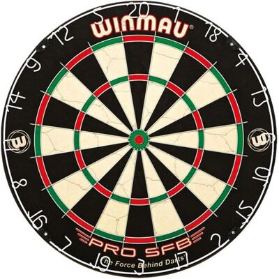 Winmau Dartboard PRO-SFB im Set inklusive 2 Satz Steeldarts Winmau Dartboard PRO-SFB im Set inklusive 2 Satz Steeldarts