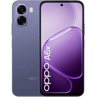 Oppo A6x (128 GB, Black Purple, Lila, Purple, 6.75", Dual SIM, 4G), Smartphone, Violett Oppo A6x (128 GB, Black Purple, Lila, Purple, 6.75", Dual SIM, 4G), Smartphone, Violett