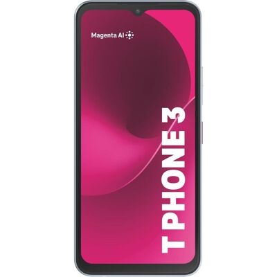Telekom T Phone 3 (128 GB, icy silver, 6.60", SIM + eSIM, 5G), Smartphone, Silber Telekom T Phone 3 (128 GB, icy silver, 6.60", SIM + eSIM, 5G), Smartphone, Silber