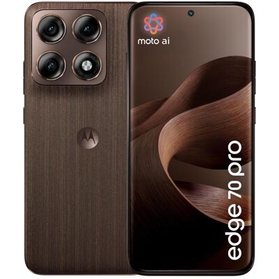 Motorola Edge 70 Pro (256 GB, PANTONE Chicory Coffee, 6.78", Dual SIM, 5G), Smartphone, Braun Motorola Edge 70 Pro (256 GB, PANTONE Chicory Coffee, 6.78", Dual SIM, 5G), Smartphone, Braun