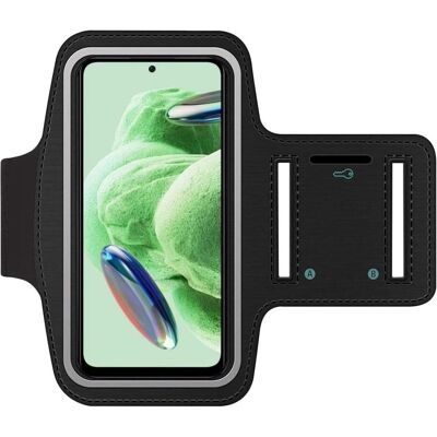 SmartFitness Xiaomi Redmi Note 12 5G Handy Sport Armband, Smartphone Sportarmband, Schwarz SmartFitness Xiaomi Redmi Note 12 5G Handy Sport Armband, Smartphone Sportarmband, Schwarz