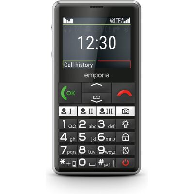 Emporia emporiaPURE (2.31", 2 Mpx), Tastenhandy, Schwarz Emporia emporiaPURE (2.31", 2 Mpx), Tastenhandy, Schwarz