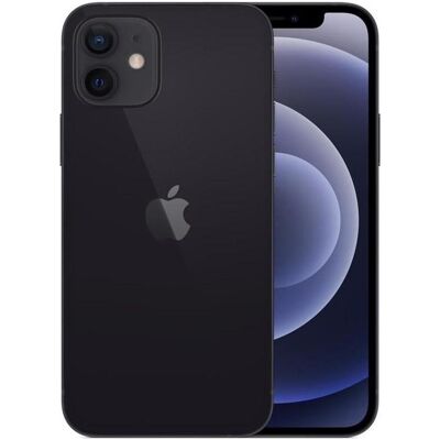T1A iPhone 12, Black, 128 GB, Very Good (128 GB, 6.10", B / Sehr gut, Gebrauchte Batterie), Smartphone Refurbished, Schwarz T1A iPhone 12, Black, 128 GB, Very Good (128 GB, 6.10", B / Sehr gut, Gebrauchte Batterie), Smartphone Refurbished, Schwarz