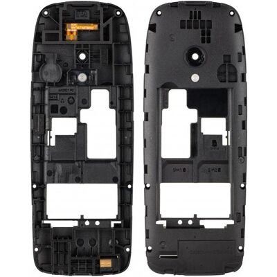 Nokia Mittelrahmen f?r 6310 (2024), Black, Tastenhandy, Schwarz Nokia Mittelrahmen f?r 6310 (2024), Black, Tastenhandy, Schwarz