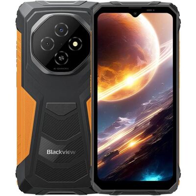 Blackview FORT 1 Outdoor Smartphone 4GB+128GB Orange, Android 15, 6,56" HD+ IPS, 10000mAh Akku (128 GB, Orange, 6.56", Dual SIM, 4G), Smartphone, Orange Blackview FORT 1 Outdoor Smartphone 4GB+128GB Orange, Android 15, 6,56" HD+ IPS, 10000mAh Akku (128 GB, Orange, 6.56", Dual SIM, 4G), Smartphone, Orange