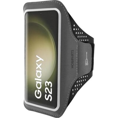 Mobiparts Comfort Fit Sport Armband Samsung Galaxy S23 (2023) Black, Smartphone Sportarmband, Schwarz Mobiparts Comfort Fit Sport Armband Samsung Galaxy S23 (2023) Black, Smartphone Sportarmband, Schwarz