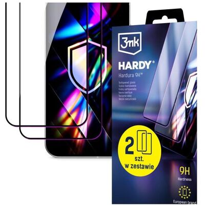 3MK Hardy Hardura 9H - Samsung Galaxy A14 4G/5G (Samsung Galaxy A14), Smartphone Schutzfolie, Transparent 3MK Hardy Hardura 9H - Samsung Galaxy A14 4G/5G (Samsung Galaxy A14), Smartphone Schutzfolie, Transparent