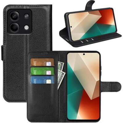 Screenguard Leather Guard (Xiaomi Redmi Note 13 5G), Smartphone Hülle, Schwarz Screenguard Leather Guard (Xiaomi Redmi Note 13 5G), Smartphone Hülle, Schwarz