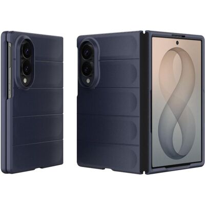 Screenguard CloudCase Samsung Galaxy Z Flip8 Hülle (Samsung Galaxy Z Flip8), Smartphone Hülle, Blau, Grau Screenguard CloudCase Samsung Galaxy Z Flip8 Hülle (Samsung Galaxy Z Flip8), Smartphone Hülle, Blau, Grau