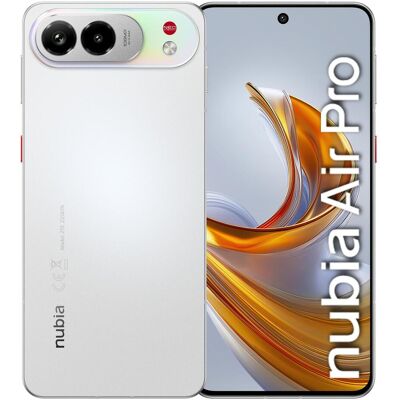 ZTE Nbairprowht (512 GB, Aereo White, 6.77", Dual SIM, 5G), Smartphone, Weiss ZTE Nbairprowht (512 GB, Aereo White, 6.77", Dual SIM, 5G), Smartphone, Weiss