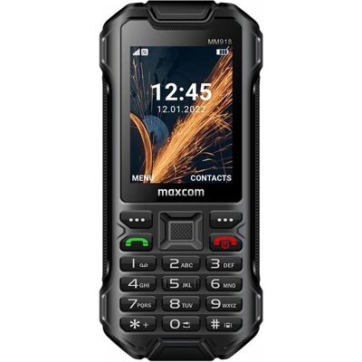 Maxcom MOBILE STRONG MM918 VOLTE (24") Black (2.40", 2 Mpx), Tastenhandy, Schwarz Maxcom MOBILE STRONG MM918 VOLTE (24") Black (2.40", 2 Mpx), Tastenhandy, Schwarz