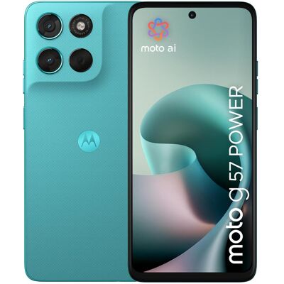 Motorola Moto G57 Power (256 GB, PANTONE Fluidity, 6.72", Dual SIM, 5G), Smartphone, Blau Motorola Moto G57 Power (256 GB, PANTONE Fluidity, 6.72", Dual SIM, 5G), Smartphone, Blau