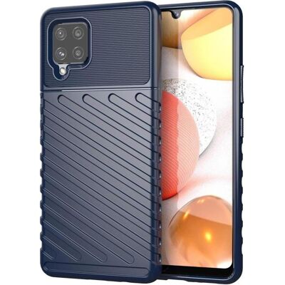 Screenguard Samsung Galaxy A42 5G SpaceCase Impact-Resistant Hülle (Samsung Galaxy A42 5G), Smartphone Hülle, Blau Screenguard Samsung Galaxy A42 5G SpaceCase Impact-Resistant Hülle (Samsung Galaxy A42 5G), Smartphone Hülle, Blau