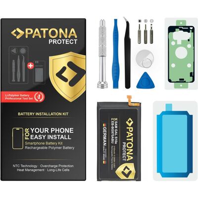 Patona PROTECT Akku für Samsung Galaxy S10e SM-G970F EB-BG970BU inkl. Einbau Kit, Smartphone Akku Patona PROTECT Akku für Samsung Galaxy S10e SM-G970F EB-BG970BU inkl. Einbau Kit, Smartphone Akku