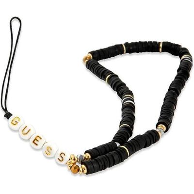 Guess Strap GUSTPEARK black Heishi Beads, Weiteres Smartphone Zubehör, Schwarz Guess Strap GUSTPEARK black Heishi Beads, Weiteres Smartphone Zubehör, Schwarz