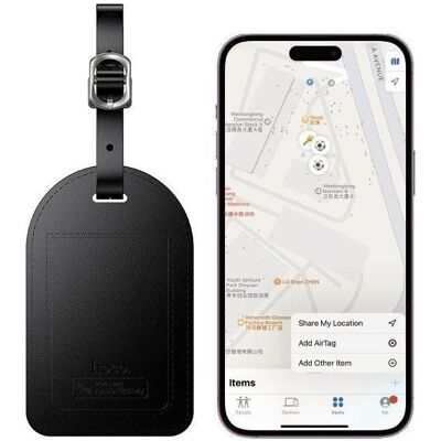Hoco Other Computer Accessory Locator compatible with Apple Find My E91H for suitcase black (Apple Find My), Tracker, Schwarz Hoco Other Computer Accessory Locator compatible with Apple Find My E91H for suitcase black (Apple Find My), Tracker, Schwarz