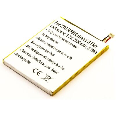 AGI 59278 - Akku - ZTE - MF910 4G LTE - Gelb - Lithium Polymer (LiPo) - 2300 mAh, Smartphone Akku AGI 59278 - Akku - ZTE - MF910 4G LTE - Gelb - Lithium Polymer (LiPo) - 2300 mAh, Smartphone Akku