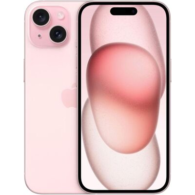Apple iPhone 15 (128 GB, Pink, 6.10", SIM + eSIM, 5G), Smartphone, Pink Apple iPhone 15 (128 GB, Pink, 6.10", SIM + eSIM, 5G), Smartphone, Pink