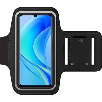 SmartFitness Huawei Nova Y70 Handy Sport Armband, Smartphone Sportarmband, Schwarz SmartFitness Huawei Nova Y70 Handy Sport Armband, Smartphone Sportarmband, Schwarz
