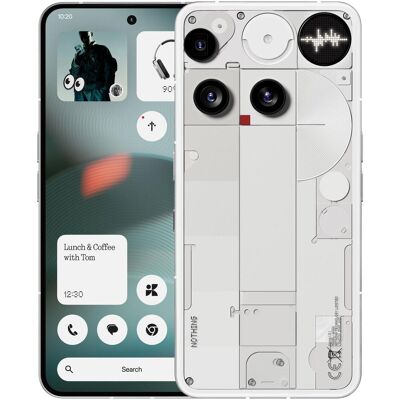 Nothing Phone (3) (256 GB, White, 6.67", Dual SIM, 5G), Smartphone, Weiss Nothing Phone (3) (256 GB, White, 6.67", Dual SIM, 5G), Smartphone, Weiss