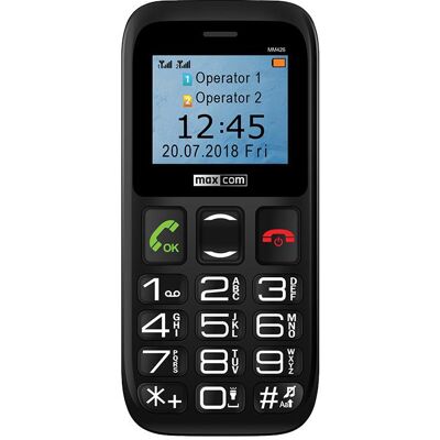 Maxcom Comfort MM426 (1.77"), Tastenhandy, Schwarz Maxcom Comfort MM426 (1.77"), Tastenhandy, Schwarz