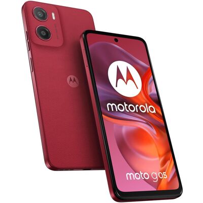Motorola Moto G05 (256 GB, Plum Red, 6.67", Dual SIM, 4G), Smartphone, Rot Motorola Moto G05 (256 GB, Plum Red, 6.67", Dual SIM, 4G), Smartphone, Rot