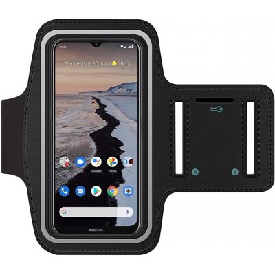 SmartFitness Nokia G10 Handy Sport Armband, Smartphone Sportarmband, Schwarz SmartFitness Nokia G10 Handy Sport Armband, Smartphone Sportarmband, Schwarz