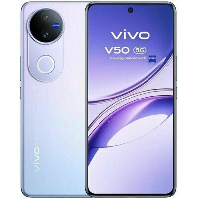 Vivo Smartphone V50 Octa Core 12 GB RAM 512 GB Purpur (512 GB, Mist Purple, 6.77", Dual SIM, 5G), Smartphone, Violett Vivo Smartphone V50 Octa Core 12 GB RAM 512 GB Purpur (512 GB, Mist Purple, 6.77", Dual SIM, 5G), Smartphone, Violett