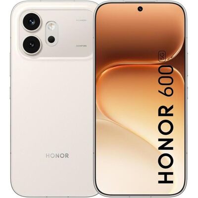 Honor 600 (256 GB, Golden white, 6.57", Dual SIM, 5G), Smartphone, Weiss Honor 600 (256 GB, Golden white, 6.57", Dual SIM, 5G), Smartphone, Weiss