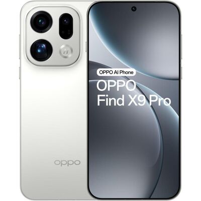 Oppo Find X9 Pro (512 GB, Silk White, 6.78", Dual SIM, 5G), Smartphone, Weiss Oppo Find X9 Pro (512 GB, Silk White, 6.78", Dual SIM, 5G), Smartphone, Weiss