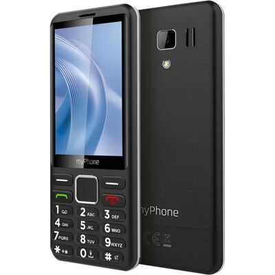 Myphone 3510 (Black) Dual SIM 3.5" 128MB/48MB/4G (3.50", 2 Mpx), Tastenhandy, Schwarz Myphone 3510 (Black) Dual SIM 3.5" 128MB/48MB/4G (3.50", 2 Mpx), Tastenhandy, Schwarz