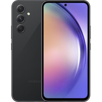 Samsung Galaxy A54 Enterprise Edition (128 GB, Awesome Graphite, 6.40", Hybrid Dual SIM, 5G), Smartphone, Schwarz Samsung Galaxy A54 Enterprise Edition (128 GB, Awesome Graphite, 6.40", Hybrid Dual SIM, 5G), Smartphone, Schwarz