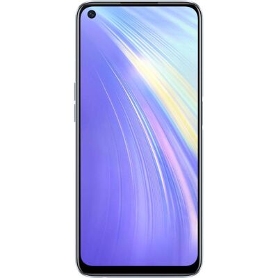 realme 6 (4GB) (64 GB, Comet White, 6.50", Dual SIM + SD, 4G), Smartphone, Weiss realme 6 (4GB) (64 GB, Comet White, 6.50", Dual SIM + SD, 4G), Smartphone, Weiss