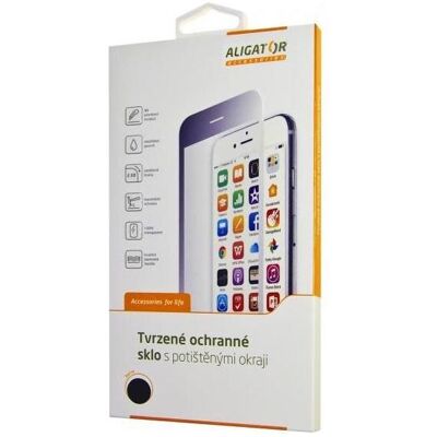 Aligator Ochrannà tvrzenà sklo PRINT Äerná, Huawei Y6 2019/Huawei Y6s/Honor, celoploÅ¡nà (1 Stk., Honor 8A, Huawei Y6 (2019), Huawei Y6s), Smartphone Schutzfolie, Schwarz Aligator Ochrannà tvrzenà sklo PRINT Äerná, Huawei Y6 2019/Huawei Y6s/Honor, celoploÅ¡nà (1 Stk., Honor 8A, Huawei Y6 (2019), Huawei Y6s), Smartphone Schutzfolie, Schwarz