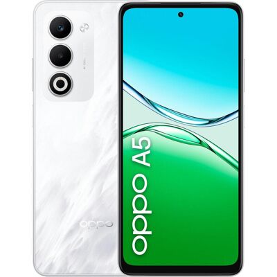 Oppo A5 (128 GB, Mist White, 6.67", Dual SIM, 4G), Smartphone, Weiss Oppo A5 (128 GB, Mist White, 6.67", Dual SIM, 4G), Smartphone, Weiss
