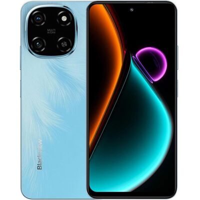 Blackview Color 6 (Double Sim - 6.67"- 128 Go, 8 Go RAM) Bleu (128 GB, Bleu, 6.67", Dual SIM, 4G), Smartphone, Blau Blackview Color 6 (Double Sim - 6.67"- 128 Go, 8 Go RAM) Bleu (128 GB, Bleu, 6.67", Dual SIM, 4G), Smartphone, Blau