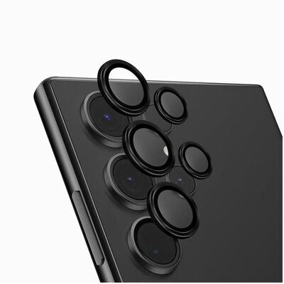 Uniq Optix Aluminium Camera Lens Protector Sam S24 Ultra S928 midnight black szkło na obiektyw apara (Samsung Galaxy S24 Ultra), Smartphone Schutzfolie, Schwarz Uniq Optix Aluminium Camera Lens Protector Sam S24 Ultra S928 midnight black szkło na obiektyw apara (Samsung Galaxy S24 Ultra), Smartphone Schutzfolie, Schwarz
