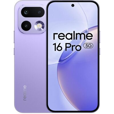 realme 16 Pro 5G 256GB Lila (256 GB, Lila, Orchid Purple, 6.80", Dual SIM, 5G), Smartphone, Violett realme 16 Pro 5G 256GB Lila (256 GB, Lila, Orchid Purple, 6.80", Dual SIM, 5G), Smartphone, Violett